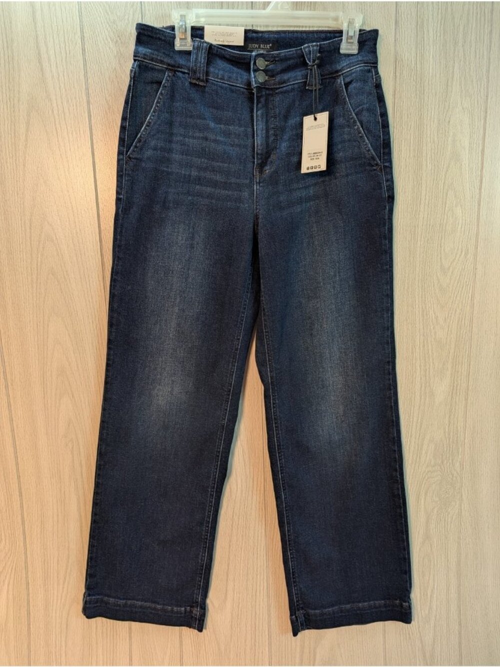 Judy Blue Women's High-Waisted Wide-leg Jeans Dark Stone Size: 9/29 NWT